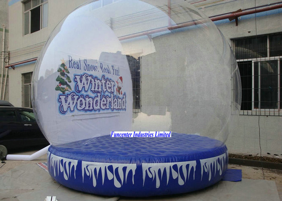 Diametro del globo gonfiabile della neve del paese delle meraviglie di inverno grande per gli spazi contenenti enormi