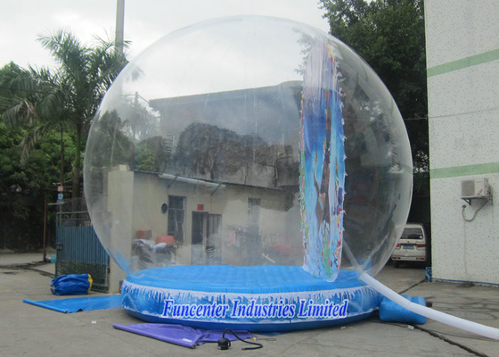 PVC durevole del globo gonfiabile della neve del contesto di festa per l'evento di promozione