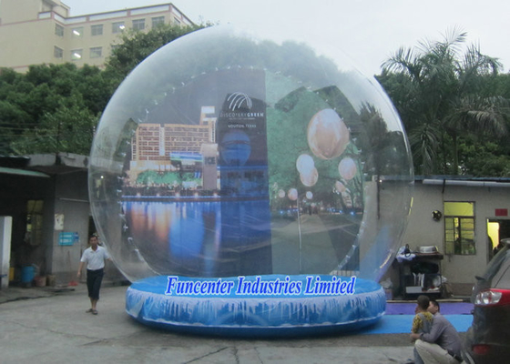 PVC durevole del globo gonfiabile della neve del contesto di festa per l'evento di promozione