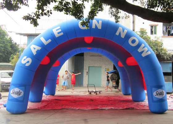 Tenda su ordinazione di esplosione dell'OEM, dimensione gonfiabile ad arco delle tende 8x6x4.5m della famiglia