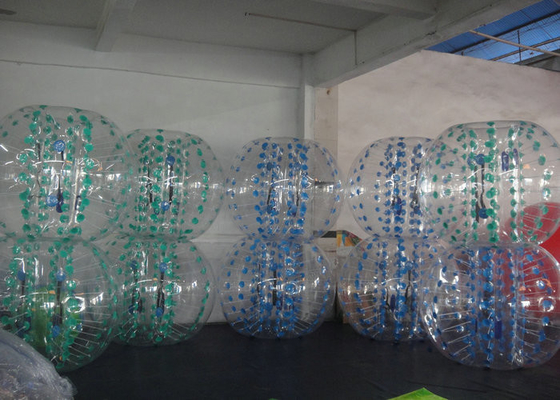 Esecuzione gonfiabile emozionante all'aperto della saldatura di calore del PVC della palla 0.8mm della bolla