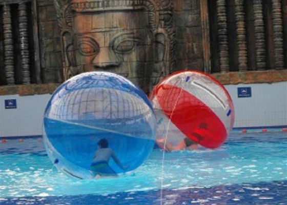 Palla protettiva UV del criceto dello stagno, palla di camminata dell'acqua gonfiabile con il ventilatore del CE