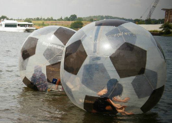 Palla del criceto dell'acqua del modello di calcio, palla umana del criceto della prova della perdita per acqua