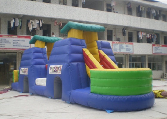 Bambini che giocano l'alto PVC di durevolezza di dimensione gonfiabile del parco di divertimenti 20x6m