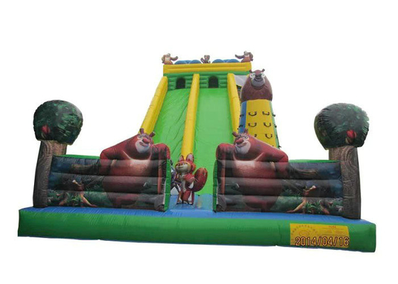 Parco gonfiabile del gioco di Retardent della struttura, ordine gonfiabile gigante del campione del castello accettabile