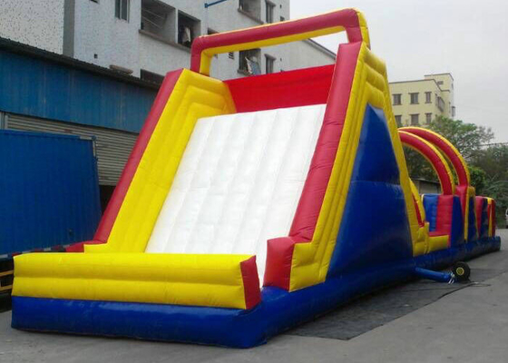 Tela cerata sicura gonfiabile gigante su ordine del PVC di corsa ad ostacoli per i bambini rimbalzante
