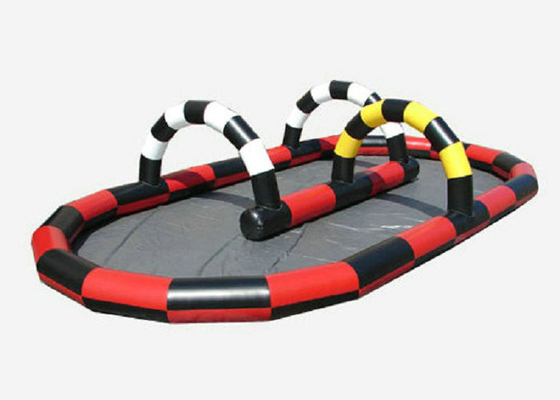 Gli sport gonfiabili ignifugi gioca la pista di corsa gonfiabile di spessore di 0.55mm