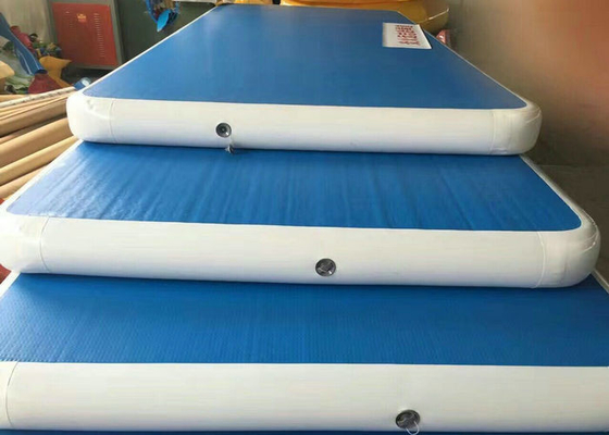 Ginnastica gonfiabile della pista di caduta della prova della perdita che Cheerleading larghezza gonfiabile della stuoia 1.8m