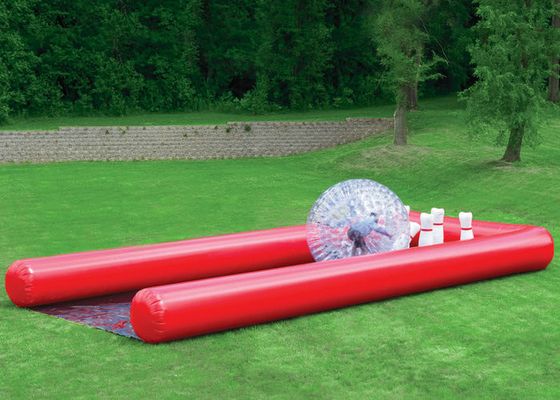 Il bene durevole gonfiabile dei giocattoli di sport della flessibilità eccellente Zippers il gioco gonfiabile di bowling
