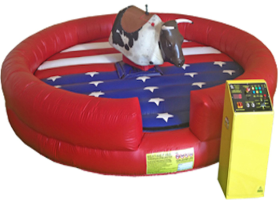 2 anni della garanzia di arena gonfiabile di guida, giochi gonfiabili di sport con la macchina di giro del toro del rodeo
