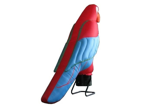 Ballerino gonfiabile del vento del pappagallo variopinto, materiali promozionali gonfiabili del bene durevole dei prodotti