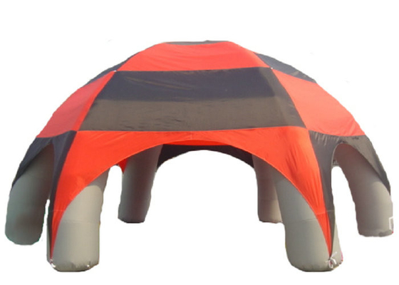 Tenda foranea facilmente gonfiata gonfiabile all'aperto del cubo del partito della tenda del PVC colorata miscela