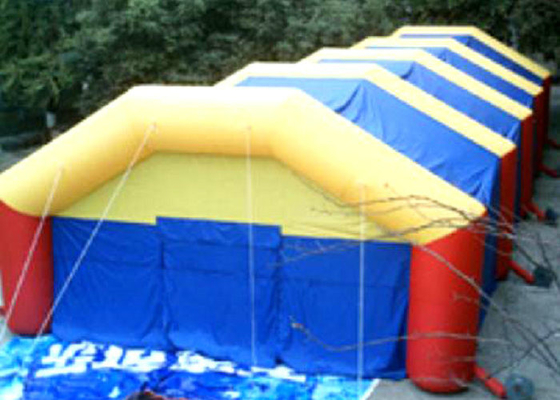 Faccia festa la grande stampa gonfiabile di logo della tenda di evento con il ventilatore di tensione 110V/220V