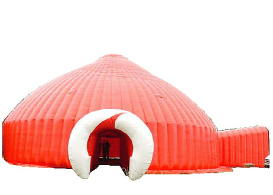 Sicurezza gonfiabile 100% della tenda della cupola di Yurt del mongolian per la pubblicità degli eventi