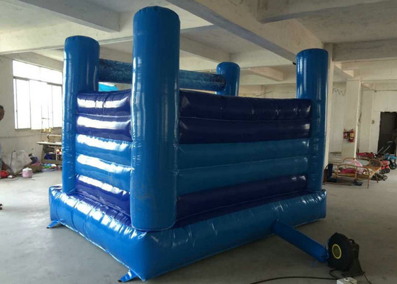 Consegna rapida del castello di Elsa di resistenza allo strappo blu rimbalzante gonfiabile di tema di colore