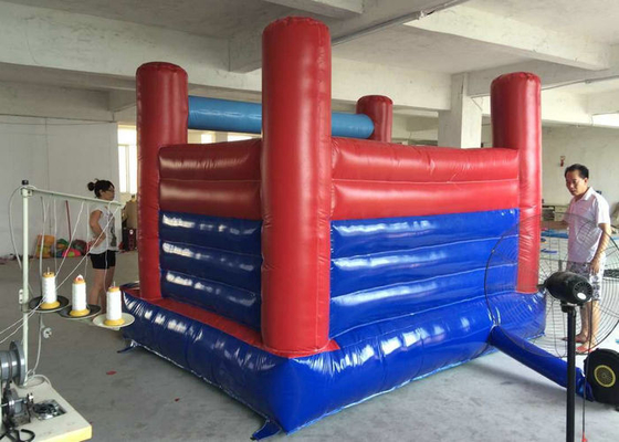 SGS d'inclusione ignifugo del castello rimbalzante dell'interno stampato superman approvato