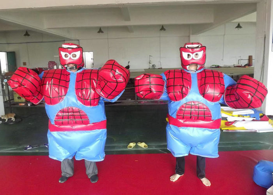 Costume di cattura di Halloween del lottatore di sumo dell'occhio, costume gonfiabile di sumo dello Spiderman