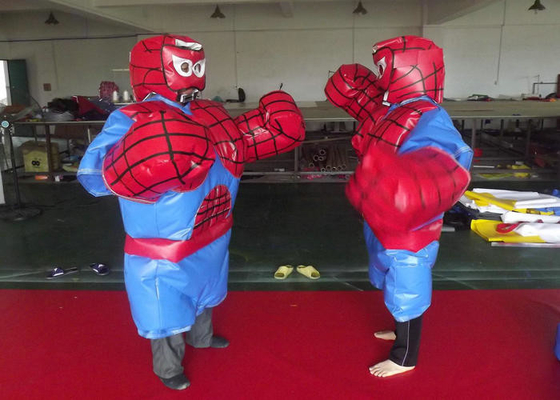 Costume di cattura di Halloween del lottatore di sumo dell'occhio, costume gonfiabile di sumo dello Spiderman