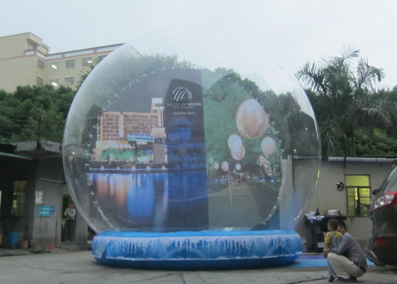 3m - globo gonfiabile della neve di Natale del diametro di 5m all'aperto rispettoso dell'ambiente