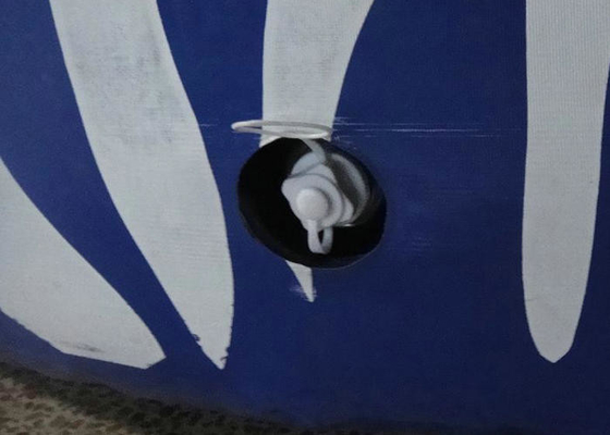 Base gonfiabile a forma di rotonda della tela cerata di Platone del globo della neve per la decorazione costante