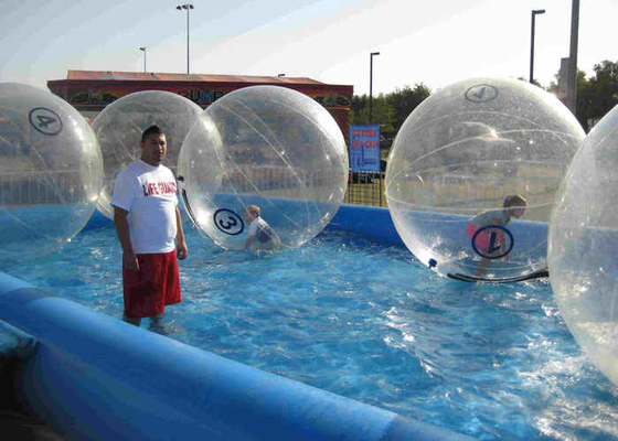 Palla all'aperto di Zorbing dell'acqua della palla della tela cerata umana gonfiabile mobile di Platone