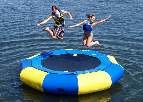 Giocattoli gonfiabili dell'acqua del PVC degli adulti e dei bambini che fanno galleggiare l'OEM/ODM del trampolino accettati