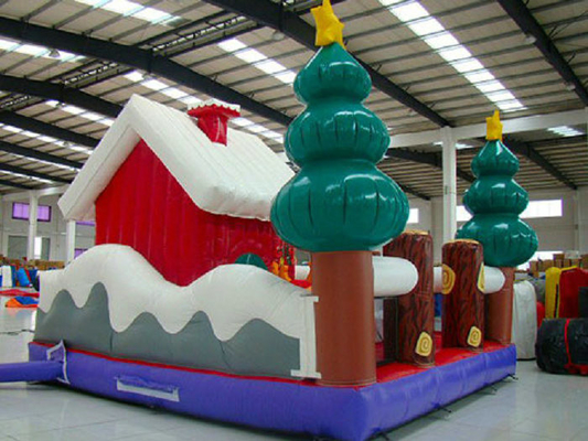 Cassaforte gonfiabile delle decorazioni di festa del parco di divertimenti abbastanza per il Natale