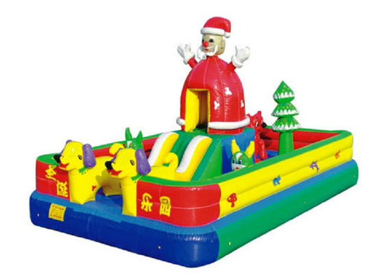 Cassaforte gonfiabile delle decorazioni di festa del parco di divertimenti abbastanza per il Natale