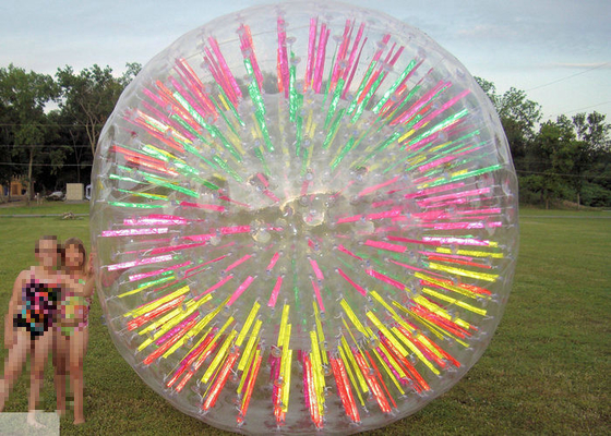 Gioco all'aperto impermeabile di sport di divertimento della palla gonfiabile del criceto acceso LED
