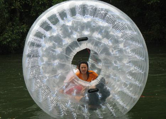 La chiara palla del criceto dello stagno del PVC ha personalizzato la tecnologia saldata aria calda stampata colore