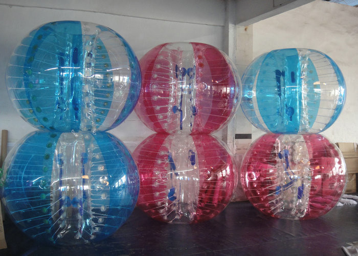 Palla gonfiabile variopinta del paraurti di calcio di Zorbing della palla della bolla per gioco all'aperto