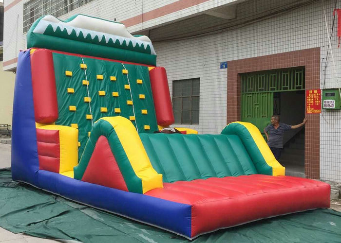 Grande doppio gonfiabile dei giocattoli di sport di rinforzo per la scalata dei bambini