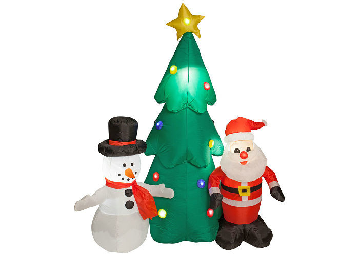 Decorazioni di Natale di esplosione accese LED nessun nylon rivestito del PVC dell'odore penetrante