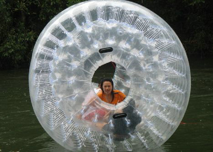 La chiara palla del criceto dello stagno del PVC ha personalizzato la tecnologia saldata aria calda stampata colore